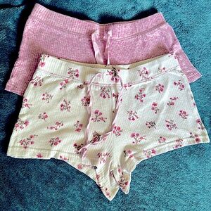 Laura Ashley Pajama Shorts — 2 Pairs